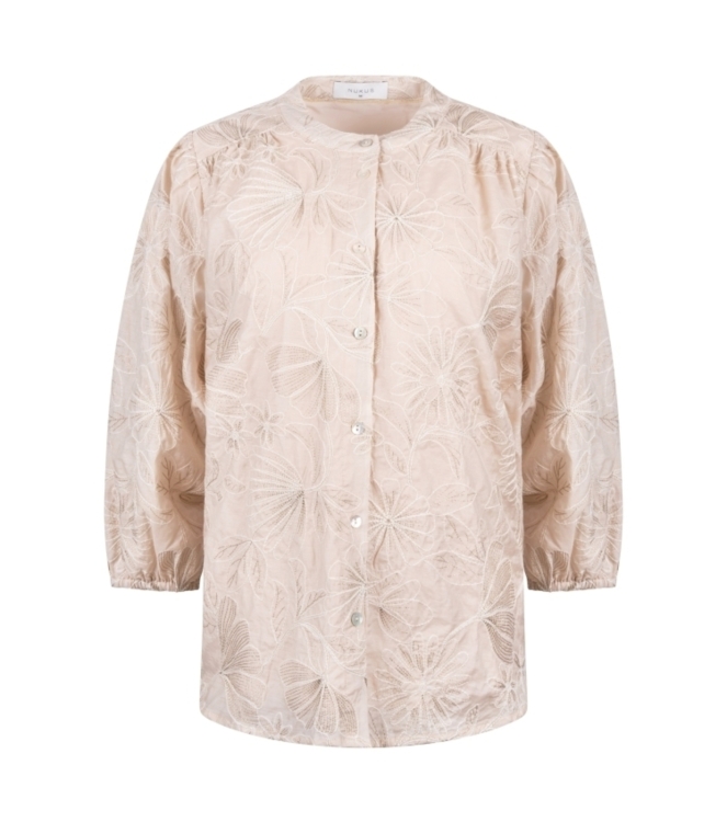 NUKUS Lynn Blouse Embroidery 9 sand