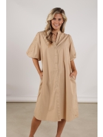 NUKUS Mayke Dress 64 camel