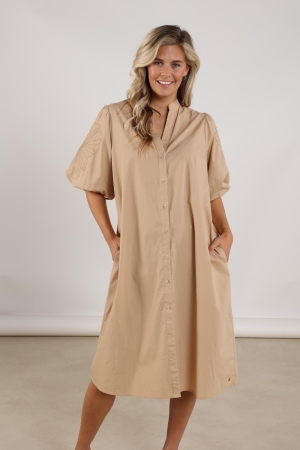 NUKUS Mayke Dress 64 camel