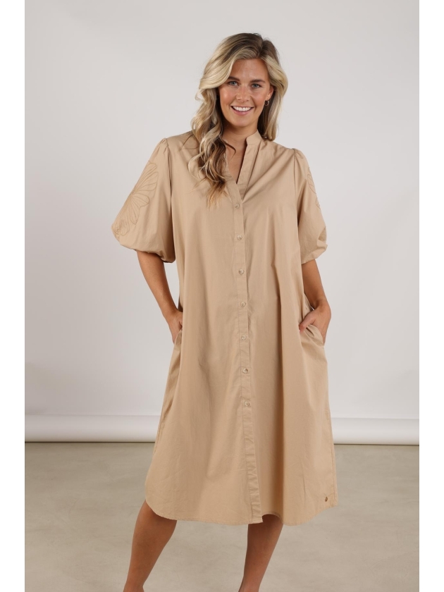NUKUS Mayke Dress 64 camel