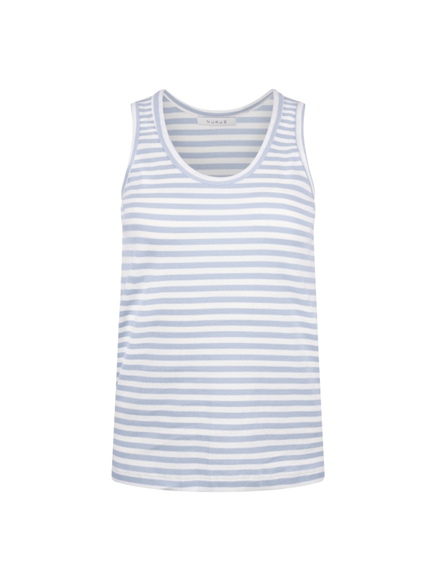 NUKUS Steffie Singlet 315 offwhite/cloudy