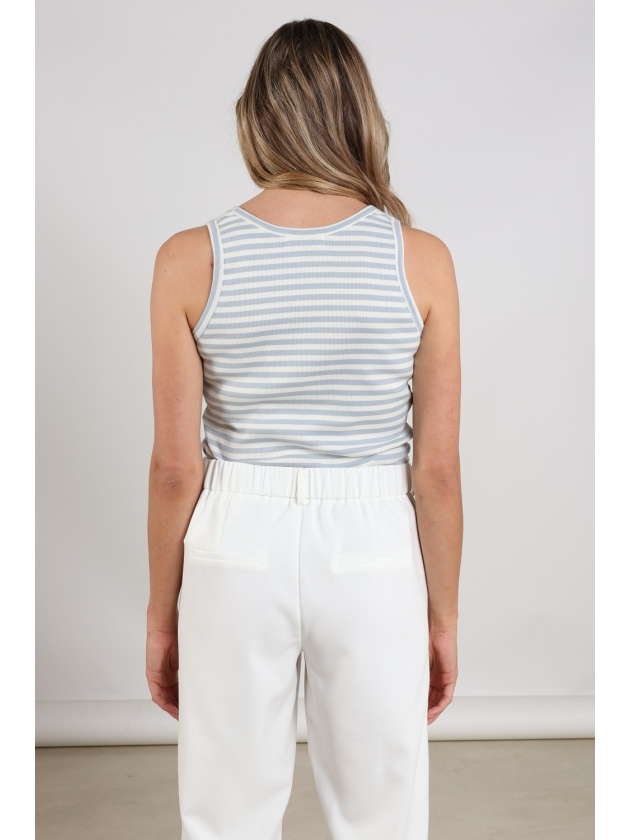NUKUS Steffie Singlet 315 offwhite/cloudy