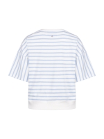 NUKUS Lotte Pullover Stripe 315 offwhite/cloudy