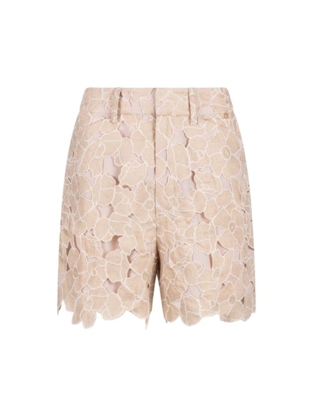 NUKUS Dagmar Short Flower 239 sand/gold