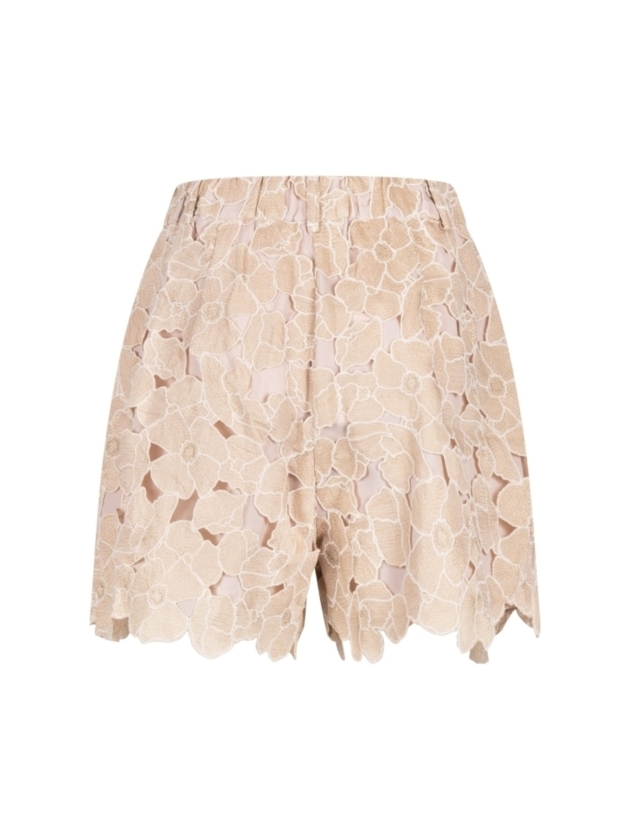 NUKUS Dagmar Short Flower 239 sand/gold