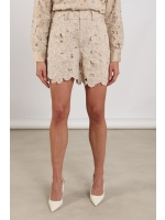 NUKUS Dagmar Short Flower 239 sand/gold