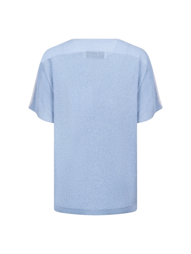 NUKUS Merla Top Lurex 312 cloudy