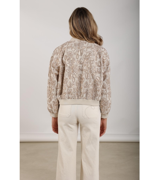 NUKUS Ginny Bomber Paillet 9 sand