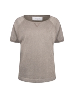 NUKUS Anita Top Lurex 350 army