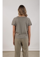 NUKUS Anita Top Lurex 350 army