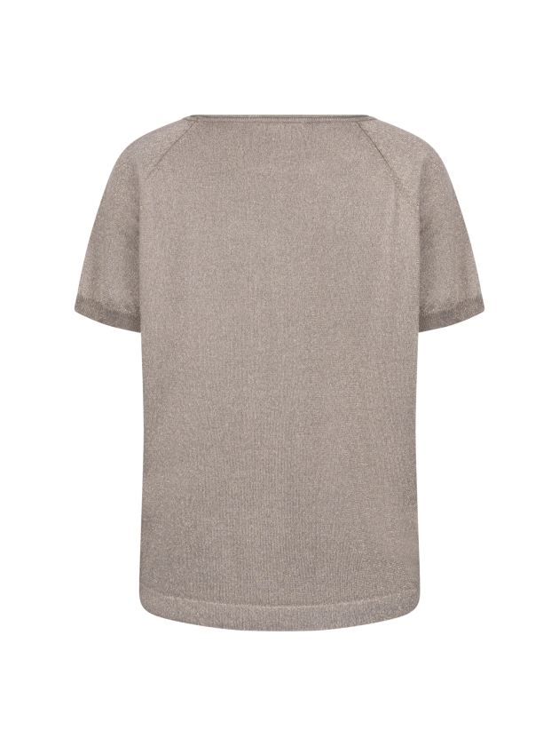 NUKUS Anita Top Lurex 350 army
