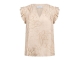NUKUS Lori Top Embroidery 9 sand