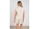 NUKUS Lori Top Embroidery 9 sand