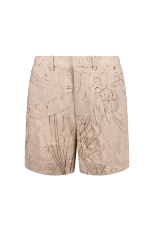 NUKUS Dagmar Short Embroidery 9 sand