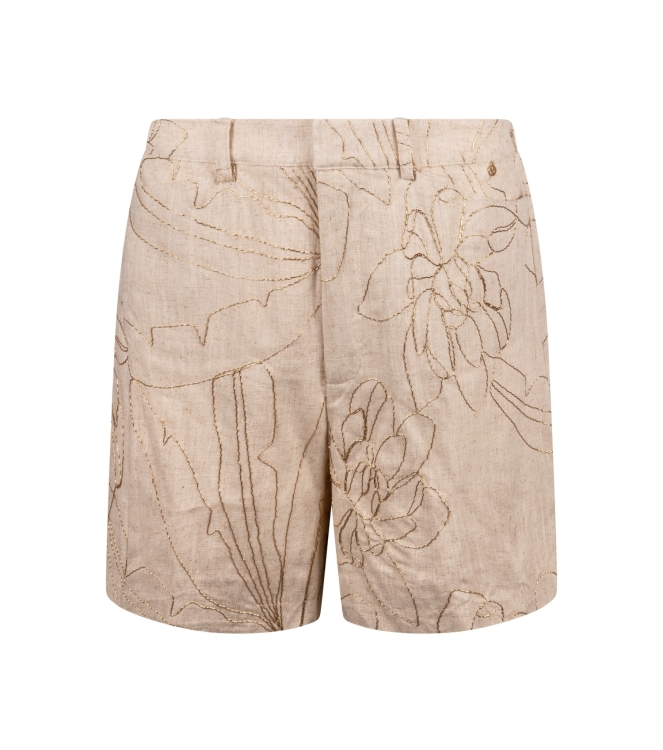NUKUS Dagmar Short Embroidery 9 sand