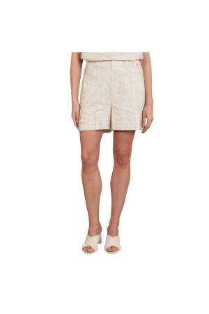 NUKUS Dagmar Short Embroidery 9 sand