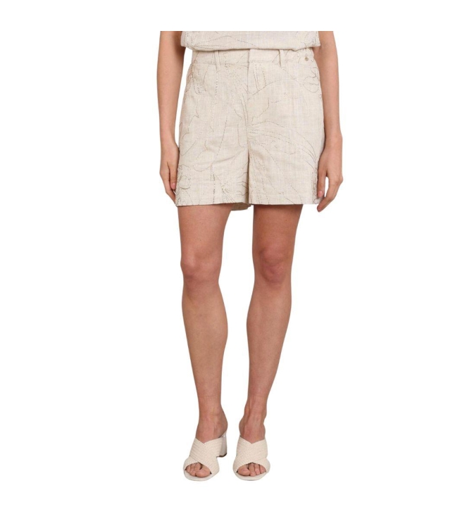 NUKUS Dagmar Short Embroidery 9 sand