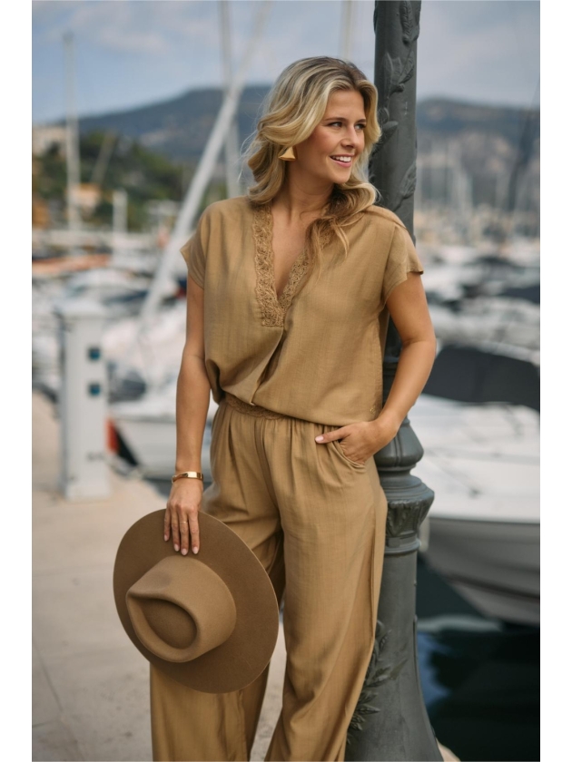 NUKUS Merel Pants 64 camel