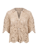 NUKUS Romy Cardigan 9 sand
