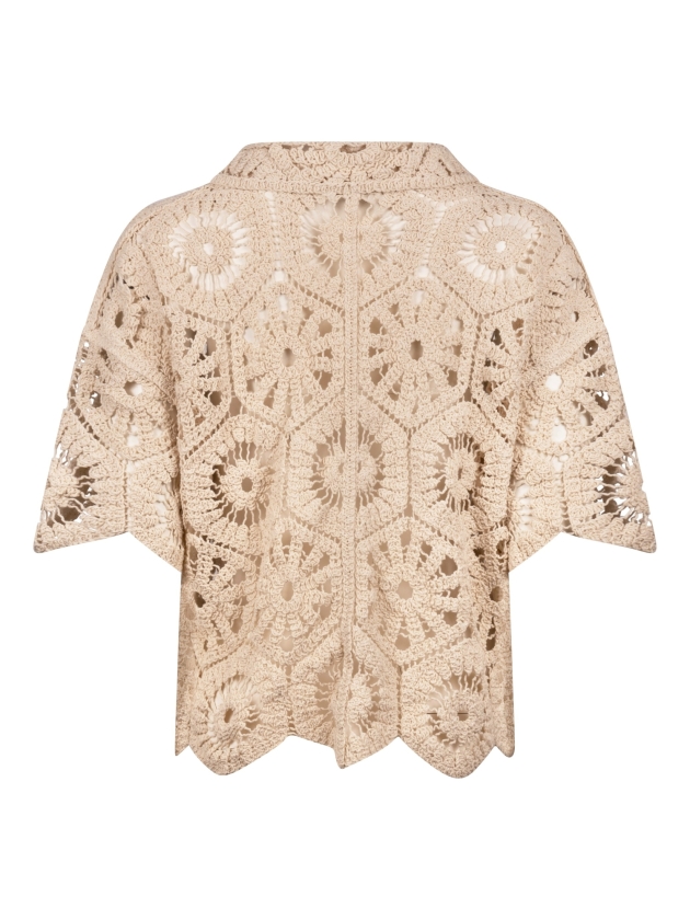 NUKUS Romy Cardigan 9 sand