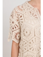 NUKUS Romy Cardigan 9 sand