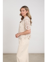 NUKUS Romy Cardigan 9 sand