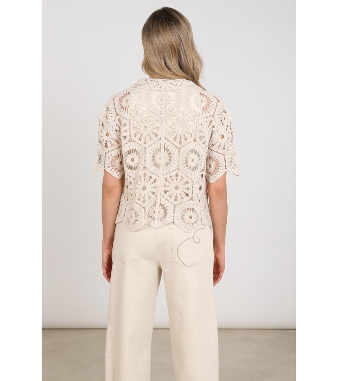 NUKUS Romy Cardigan 9 sand
