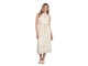NUKUS Vio Dress Zigzag 126 offwhite/gold
