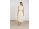 NUKUS Vio Dress Zigzag 126 offwhite/gold