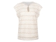 NUKUS Fallon Top Zigzag 126 offwhite/gold