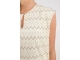 NUKUS Fallon Top Zigzag 126 offwhite/gold