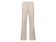 NUKUS Vajenne Pants Zigzag 126 offwhite/gold