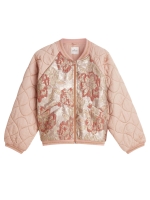 Summum Woman Jacket Rose jacquard mix 570 Faded rose