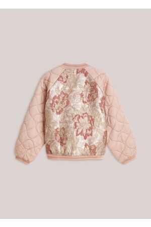 Summum Woman Jacket Rose jacquard mix 570 Faded rose