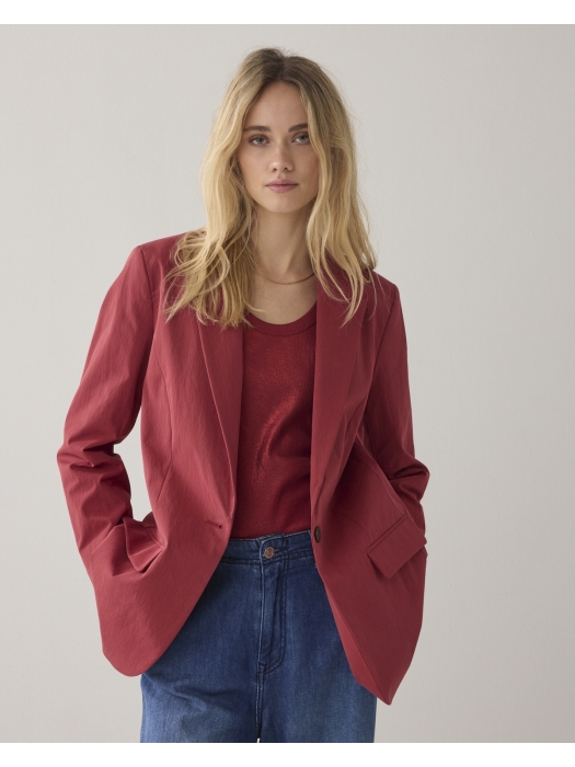 Summum Woman Blazer Cotton blend 559 Brick red