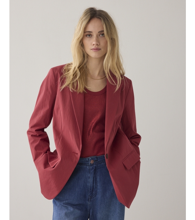 Summum Woman Blazer Cotton blend 559 Brick red
