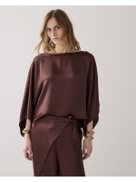 Summum Woman Top Heavy silky touch 713 Coffee
