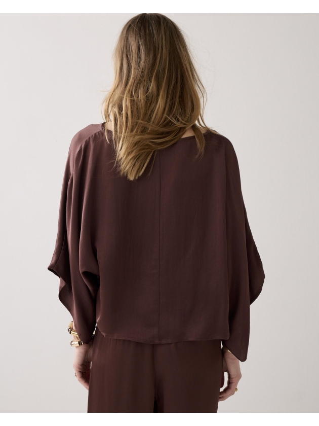 Summum Woman Top Heavy silky touch 713 Coffee