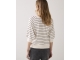 Summum Woman Jersey Striped sweat 122 Ivory