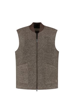 Dstrezzed DS_Nils Gilet 276 Vintage khaki
