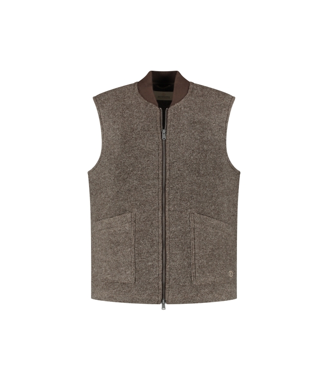 Dstrezzed DS_Nils Gilet 276 Vintage khaki