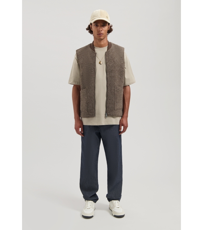 Dstrezzed DS_Nils Gilet 276 Vintage khaki