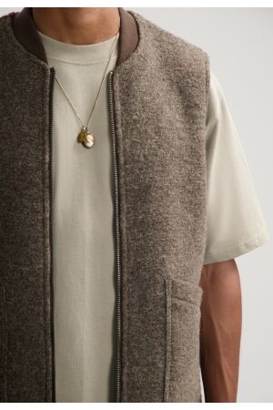 Dstrezzed DS_Nils Gilet 276 Vintage khaki