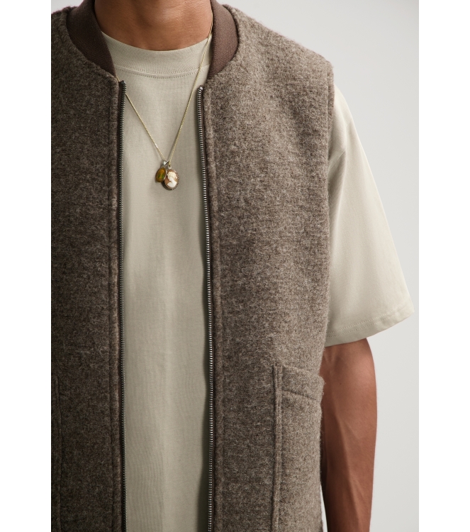 Dstrezzed DS_Nils Gilet 276 Vintage khaki