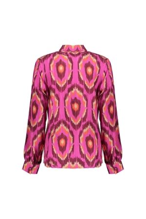 Geisha Blouse print 420 Pink