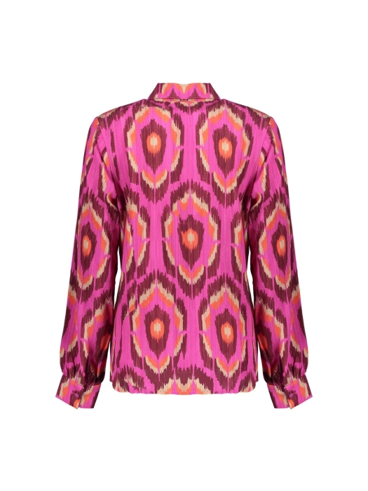 Geisha Blouse print 420 Pink