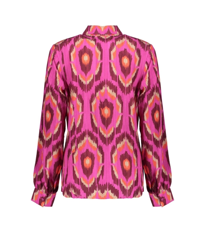 Geisha Blouse print 420 Pink