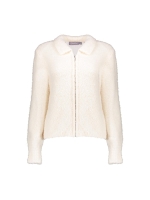 Geisha Cardigan with collar 10 Off white