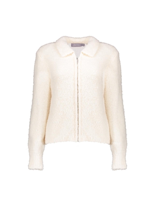 Geisha Cardigan with collar 10 Off white