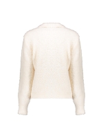 Geisha Cardigan with collar 10 Off white